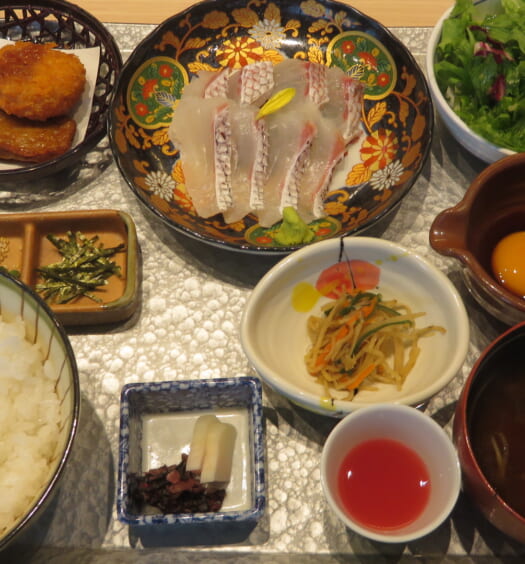 和食日和 おさけと　宇和島流 鯛めし膳