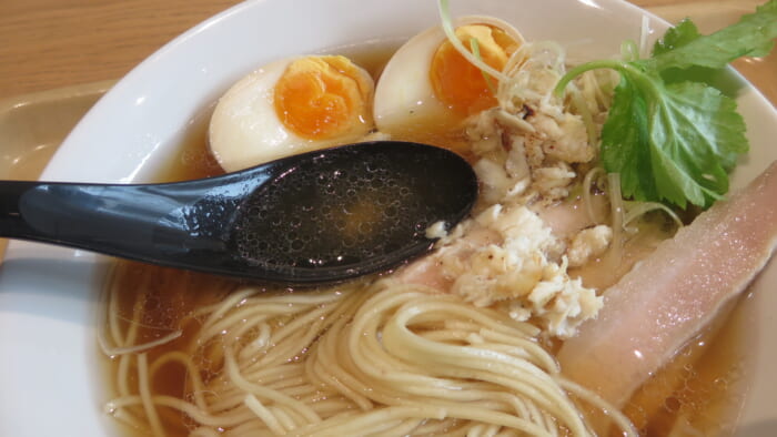 POPUPラーメン　麦の道すぐれ 炙り真鯛らーめん