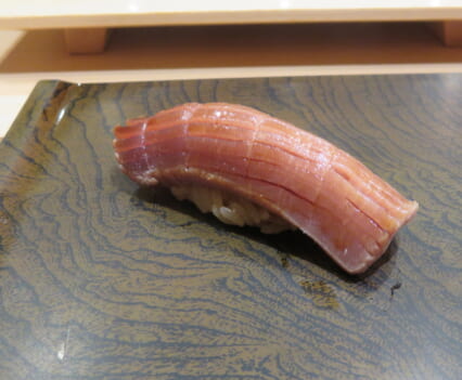 鮨 銀座おのでら 登龍門　中とろ