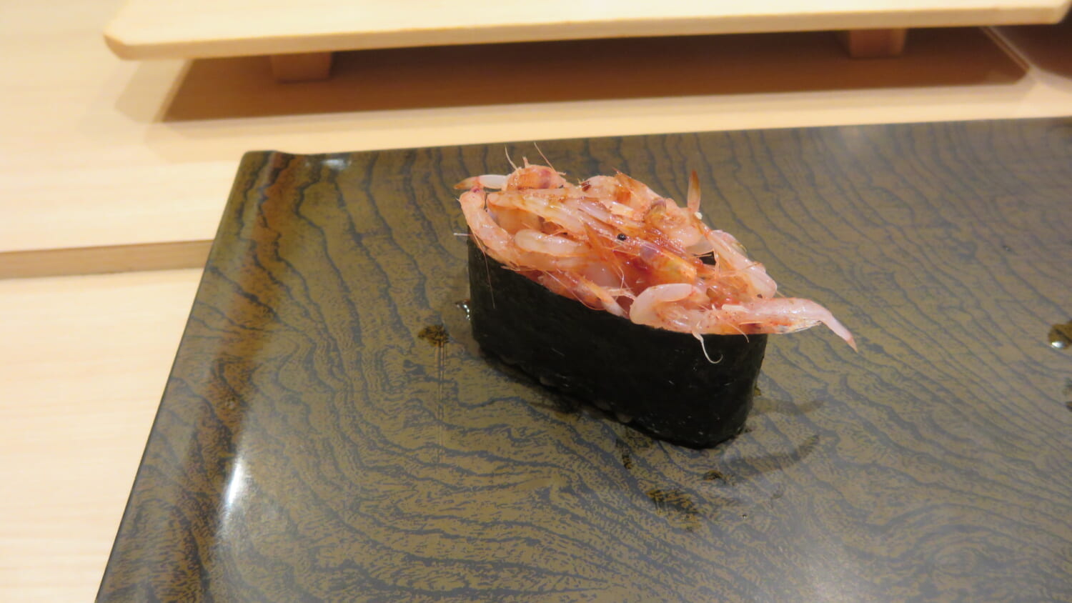 鮨 銀座おのでら 登龍門　さくらえび