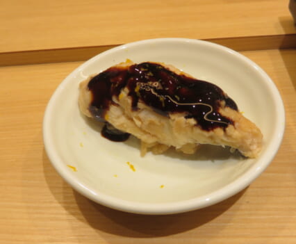 鮨 銀座おのでら 登龍門　あなご