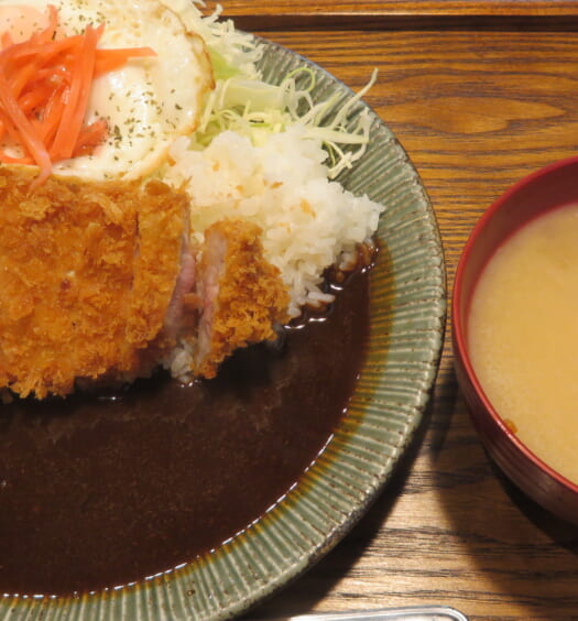 とんかつ檍 東銀座店　ロースカツカレー
