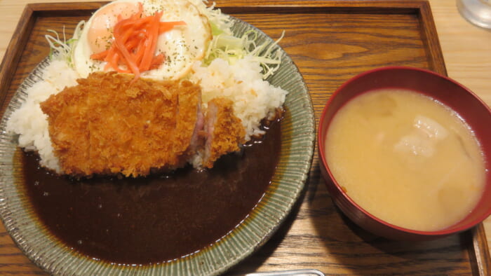 とんかつ檍 東銀座店　ロースカツカレー