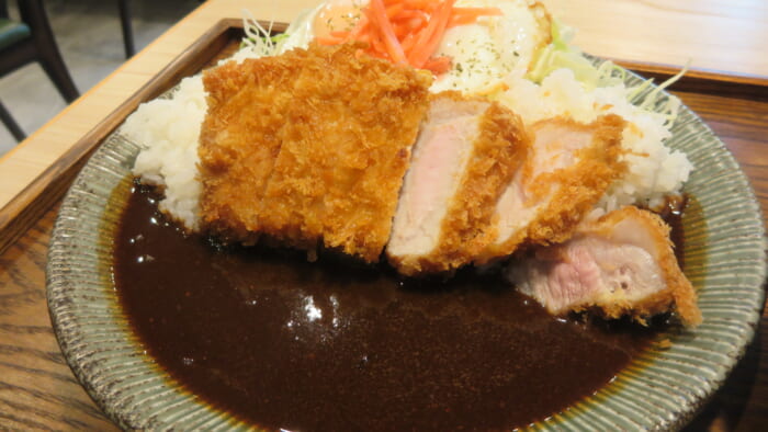 とんかつ檍 東銀座店　ロースカツカレー