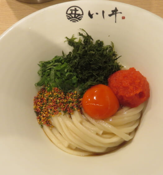 麺屋いしヰ　明太釜玉
