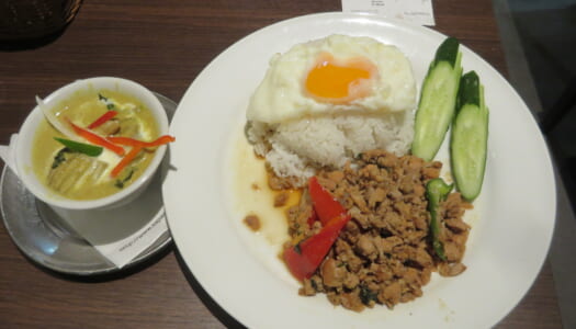 京橋　SAPANA　ガパオタイカレーセット