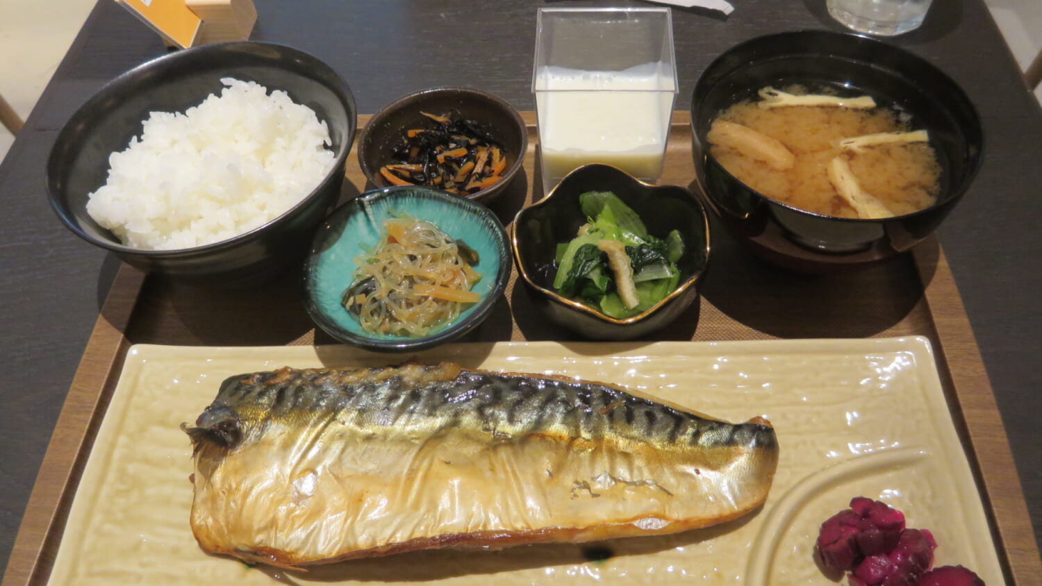 嵐山茶寮 焼き鯖定食