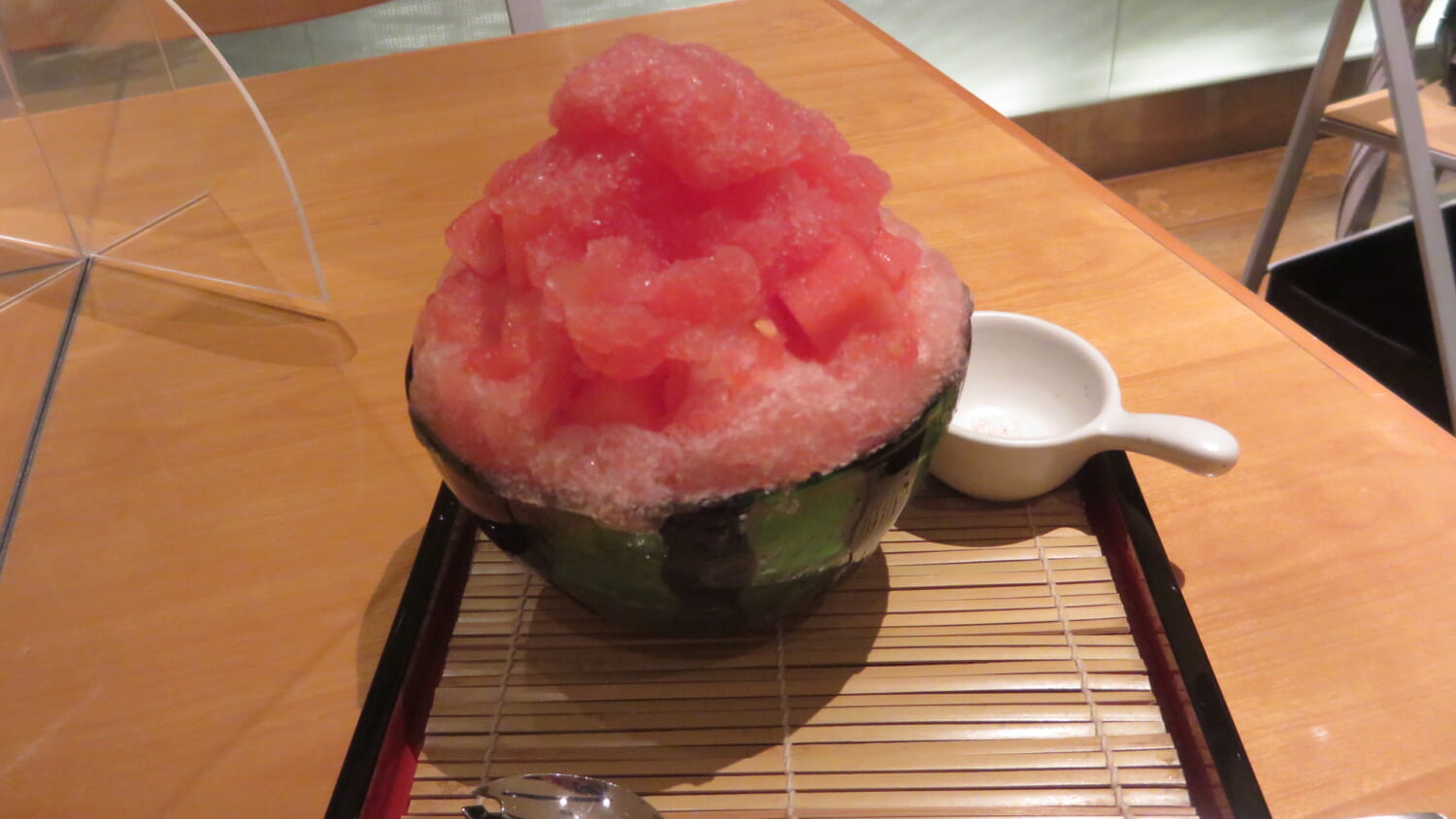 かき氷コレクションGINZA＠松屋　慈げん すいか