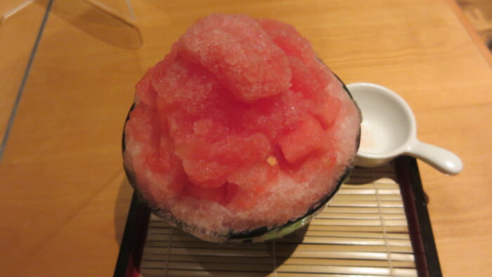かき氷コレクションGINZA＠松屋　慈げん すいか