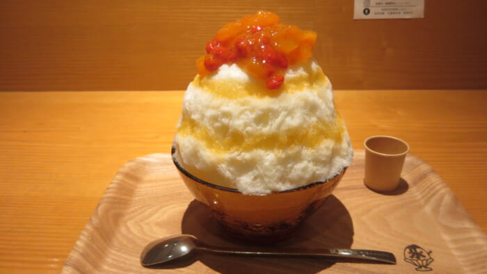 かき氷コレクションGINZA＠松屋　かしや あんず杏仁