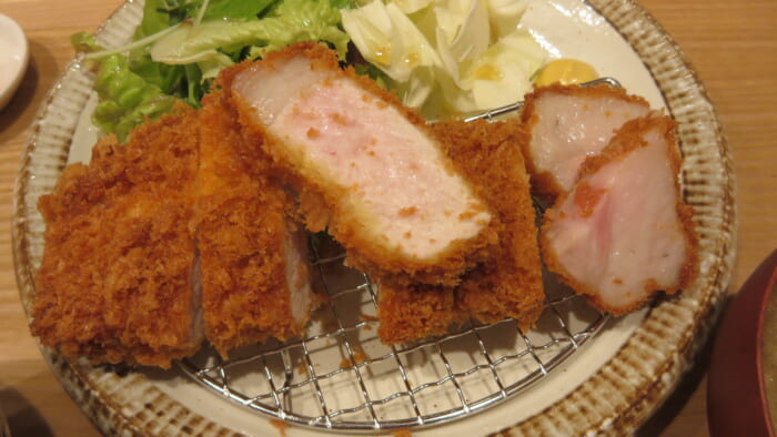 黒豚ふくや 六白黒豚ロースかつ定食