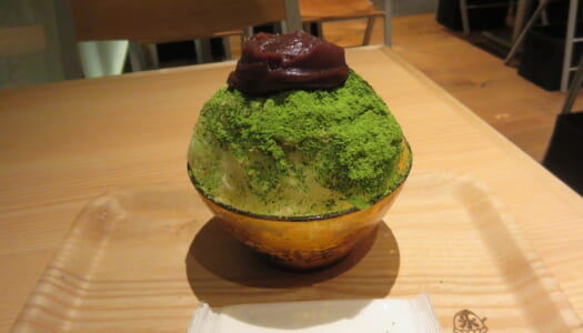 銀座　かき氷コレクションGINZA＠松屋　茶屋花冠 宇治金時の御氷