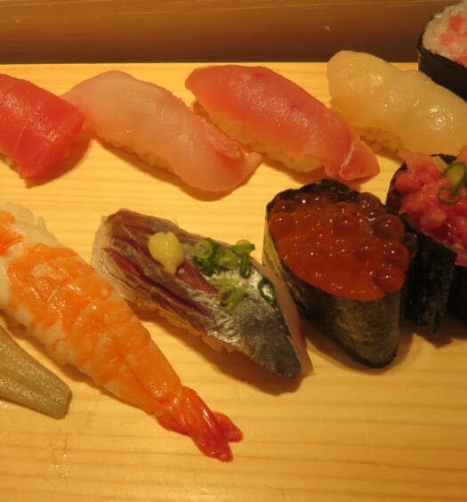 日本海　上握り寿司ランチ
