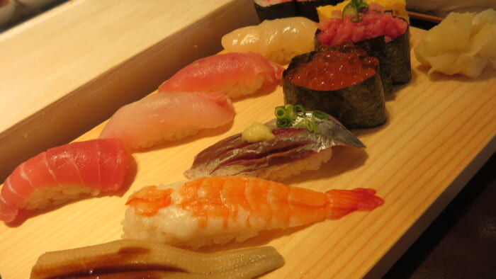 日本海　上握り寿司ランチ