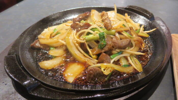 焼肉伊達　鉄板プルコギ