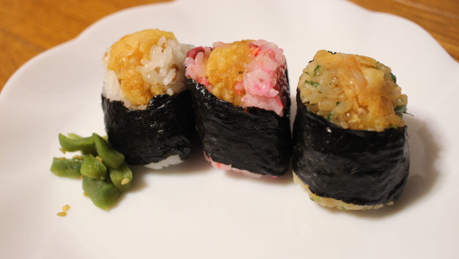 天むす麟　３種の天むす